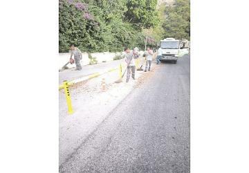 Kemer'de mazgallar temizleniyor