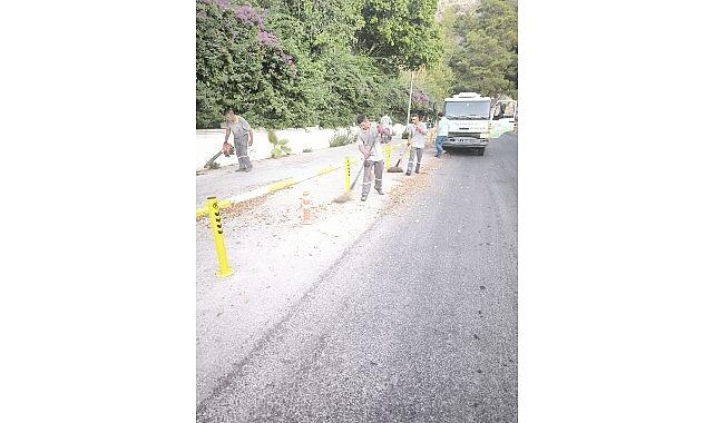 Kemer'de mazgallar temizleniyor