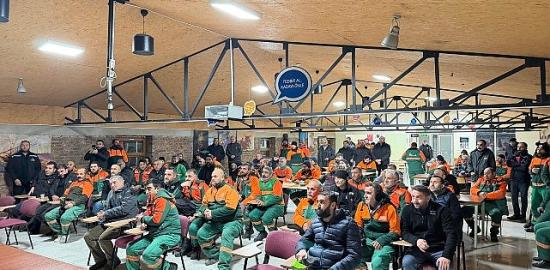 Temizlik Emekçilerine Yeni Yıl Ziyareti