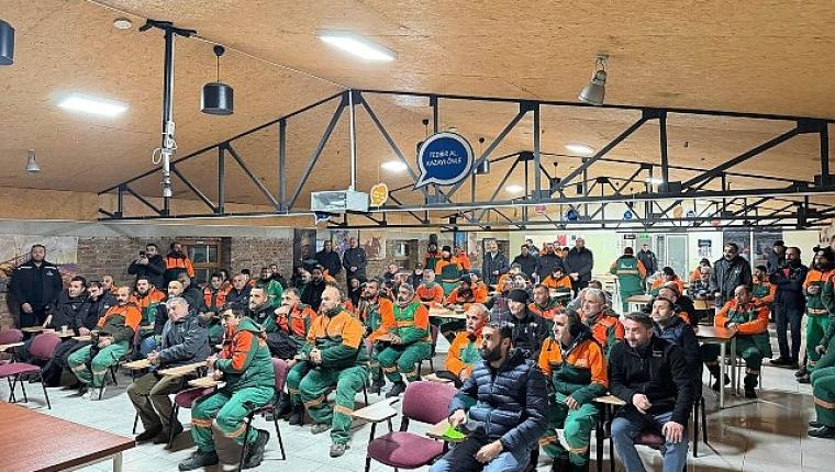 Temizlik Emekçilerine Yeni Yıl Ziyareti