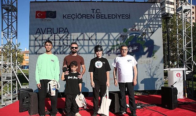 Keçiören'de Avrupa Hareketlilik Haftası coşkusu yaşandı