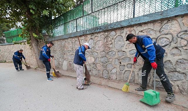 Buca'da köşe bucak temizlik