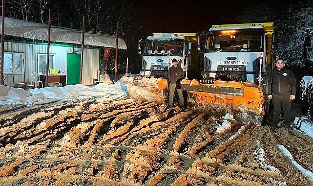 Kartepe'de Yeni Yıl Mesaisi