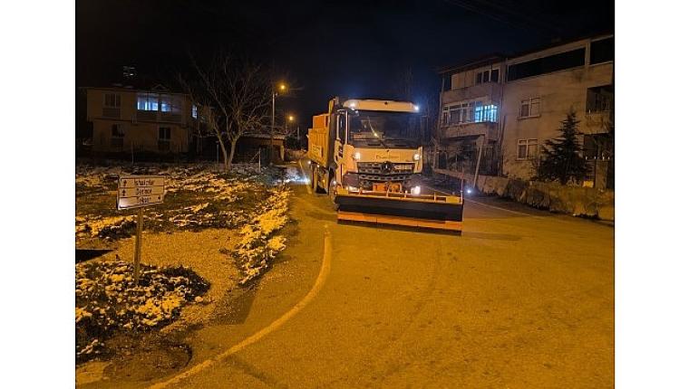 Büyükşehir ekipleri yeni yılda da nöbette