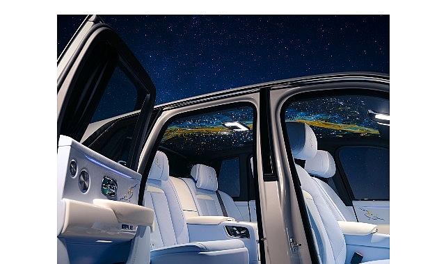Rolls-Royce'dan uzayın dramasını kutlayan eşsiz tasarım; Cullinan Cosmos