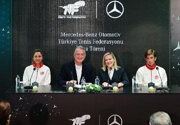 Mercedes-Benz Otomotiv, Türkiye Tenis Federasyonu'nun Ana Sponsoru Oldu