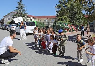 Avrupa Hareketlilik Haftası'nda Minikler Yola Çıktı