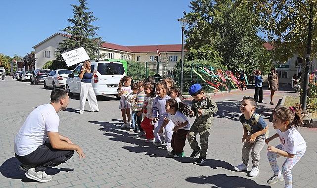 Avrupa Hareketlilik Haftası'nda Minikler Yola Çıktı