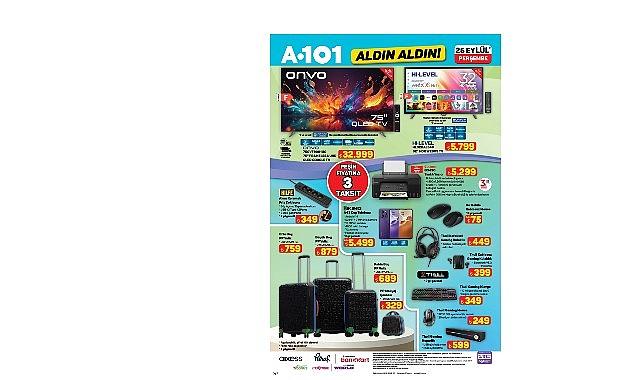 25 Eylül'e Özel Motosiklet Fırsatları A101'de