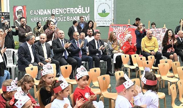 Osmangazi Belediyesi'nin Kreşlerinde Cumhuriyet Coşkusu Osmangazi Belediyesi'nin Kreşlerinde Cumhuriyet Coşkusu