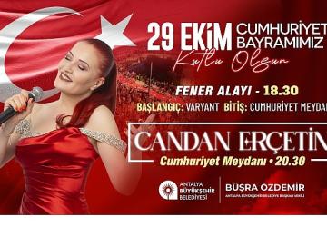 Büyükşehir Belediyesi'nden Cumhuriyet Bayramı konseri