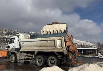 Çankaya'da Kar Mesaisi