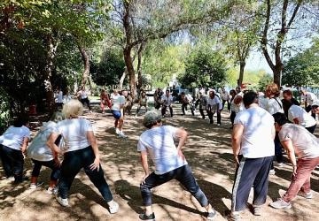 Konak'ın çınarları Avrupa Hareketlilik Haftası'nı kutladı