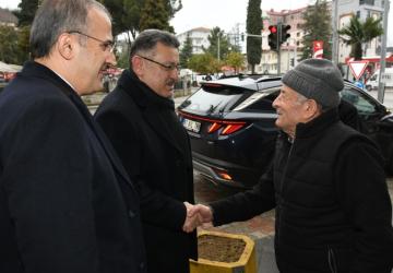 Araklı’da Başkan Genç’ten Esnaf Ziyareti