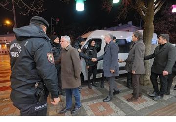 İnegöl Protokolünden Yeni Yıl Ziyatretleri