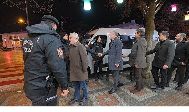 İnegöl Protokolünden Yeni Yıl Ziyatretleri