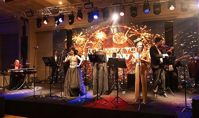 Ela Excellence Resort Belek'te yeni yıl ışıltılı bir atmosferde karşılandı