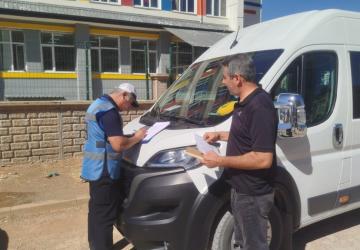 Adıyaman’da öğrenci servisleri denetlendi