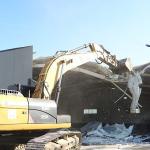 Nilüfer'de imara aykırı iki yapı yıkıldı