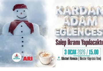 Nevşehir Belediyesi “Kardan Adam Eğlencesi" Düzenleyecek