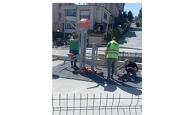 Edremit'te Parklar Yenileniyor