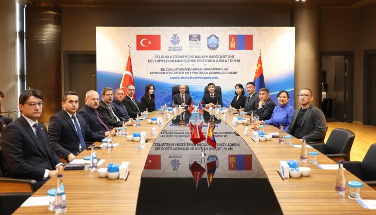Konya ve Nalaikh Belediyeleri Arasında Kardeşlik Köprüsü Konya ve Nalaikh Belediyeleri Arasında Kardeşlik Köprüsü