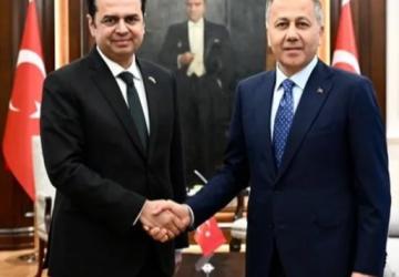 Bakan Yerlikaya, Pakistanlı Mevkidaşıyla Görüştü