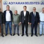 Adıyaman Basın Kartı Sahipleri Derneği’nden Başkan Tutdere’ye ziyaret Adıyaman Basın Kartı Sahipleri Derneği’nden Başkan Tutdere’ye ziyaret
