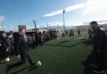 Büyükakın 'Her gün yeni bir eserle kentimizi güzelleştiriyoruz'