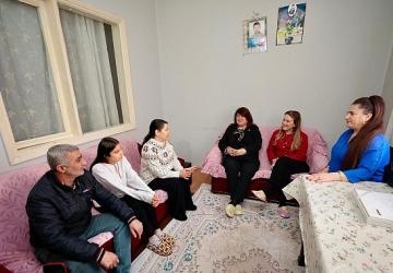 Başkan Mutlu yeni yıl öncesi komşularıyla buluştu