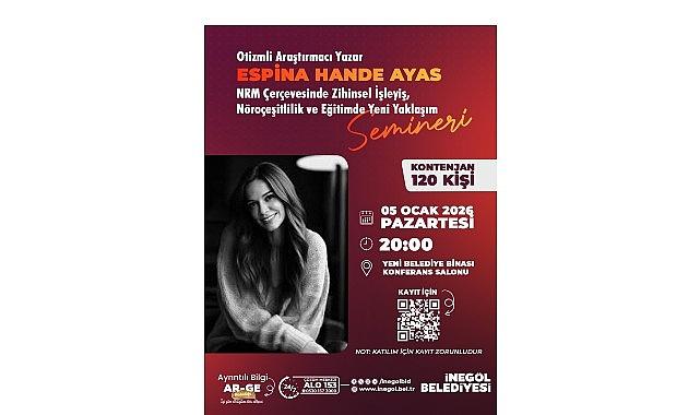 “Nöroçeşitlilik ve Eğitimde Yeni Yaklaşımlar" İnegöl'de Konuşulacak