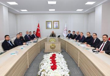Adıyaman’da haftalık koordinasyon toplantısı gerçekleştirildi