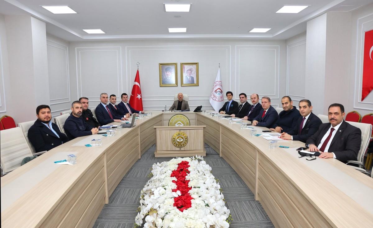 Adıyaman’da haftalık koordinasyon toplantısı gerçekleştirildi