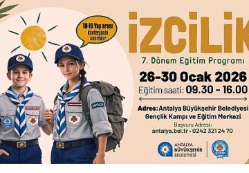 Büyükşehir'in 7. dönem izcilik eğitimleri başlıyor