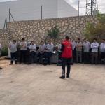Besni İtfaiyesi’nden fabrika personeline yangın eğitimi
