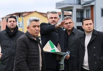 Başkan Ölmez Projeleri Sahada Denetledi