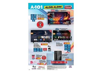 6 Kasım'da A101'de Teknolojik Ürünler Tüketiciyle Buluşuyor