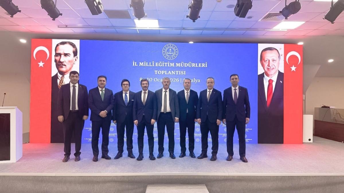 Ali Tosun, 'Antalya’daki İl Millî Eğitim Müdürleri toplantısında, 2. gün tamamlandı'
