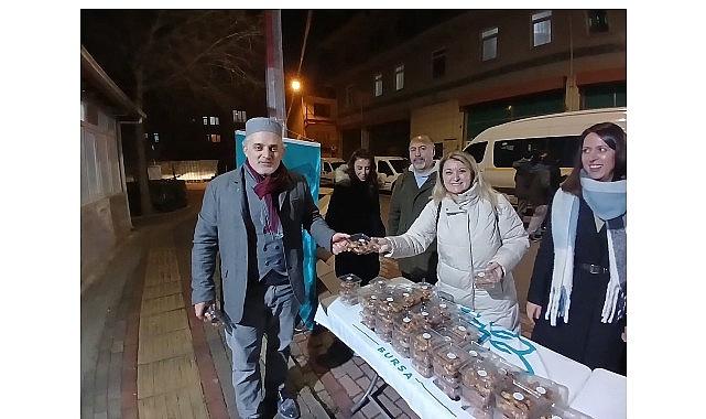 Nilüfer'de kandil geleneği yaşatıldı