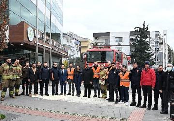 MASKİ'de Yangın Tatbikatı