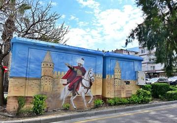 Manisa'nın Sokakları Sanatla Renkleniyor