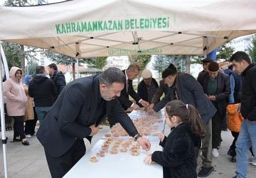 Şehitler İçin Lokma İkram Edildi