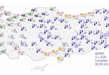24 kent için sarı kod! Meteoroloji'den kar, sağanak ve fırtına uyarısı!