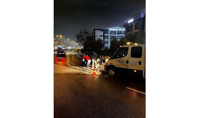 Büyükşehir A Takımı'ndan kazaya anında müdahale