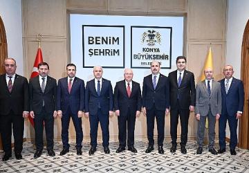 Milli Savunma Bakanı Güler Başkan Altay'ı Ziyaret Etti