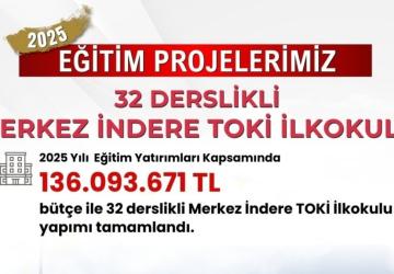 Adıyaman Valiliği’nden İndere’ye yeni eğitim yatırımı