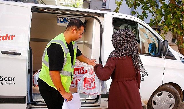 Büyükşehir'den çocuklara 773 bin 400 litre süt desteği