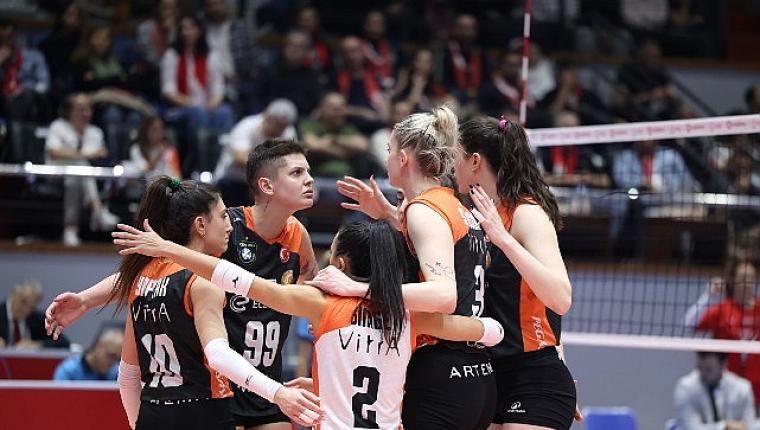 Eczacıbaşı Dynavit, Aras Kargo'ya konuk oldu