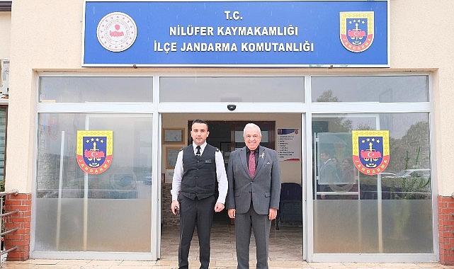 Başkan Şadi Özdemir'den Üsteğmen Önderışık'a hayırlı olsun ziyareti Başkan Şadi Özdemir'den Üsteğmen Önderışık'a hayırlı olsun ziyareti