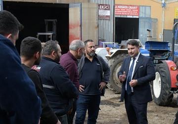 Başkan Çırpanoğlu'ndan Sahada Yoğun Mesai